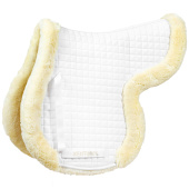 Tapis de selle Hunter Vegan Sheepskin Blanc Tapis de selle Hunter Vegan Sheepskin Blanc