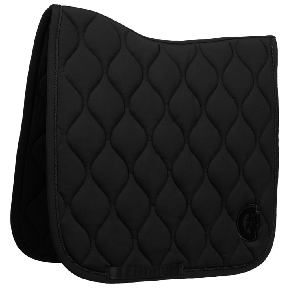 Tapis de selle dressage Wave 3D Logo Noir