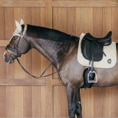 Tapis de selle dressage Wave 3D Logo Beige Tapis de selle dressage Wave 3D Logo Beige