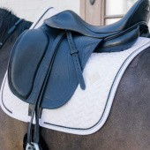 Tapis de selle dressage Metal Chain Blanc Tapis de selle dressage Metal Chain Blanc