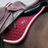 Tapis de selle Plaited Cord Bordeaux Tapis de selle Plaited Cord Bordeaux