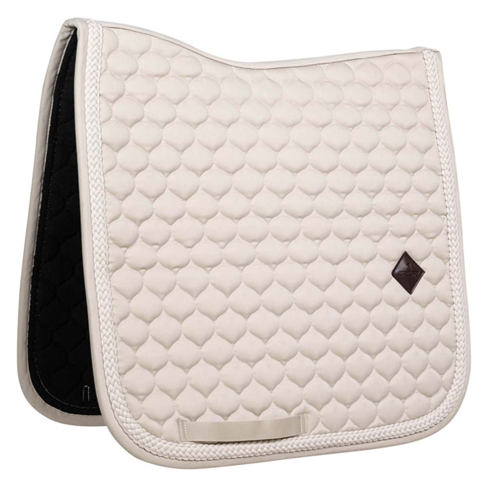 Tapis de selle dressage Plaited Cord Beige