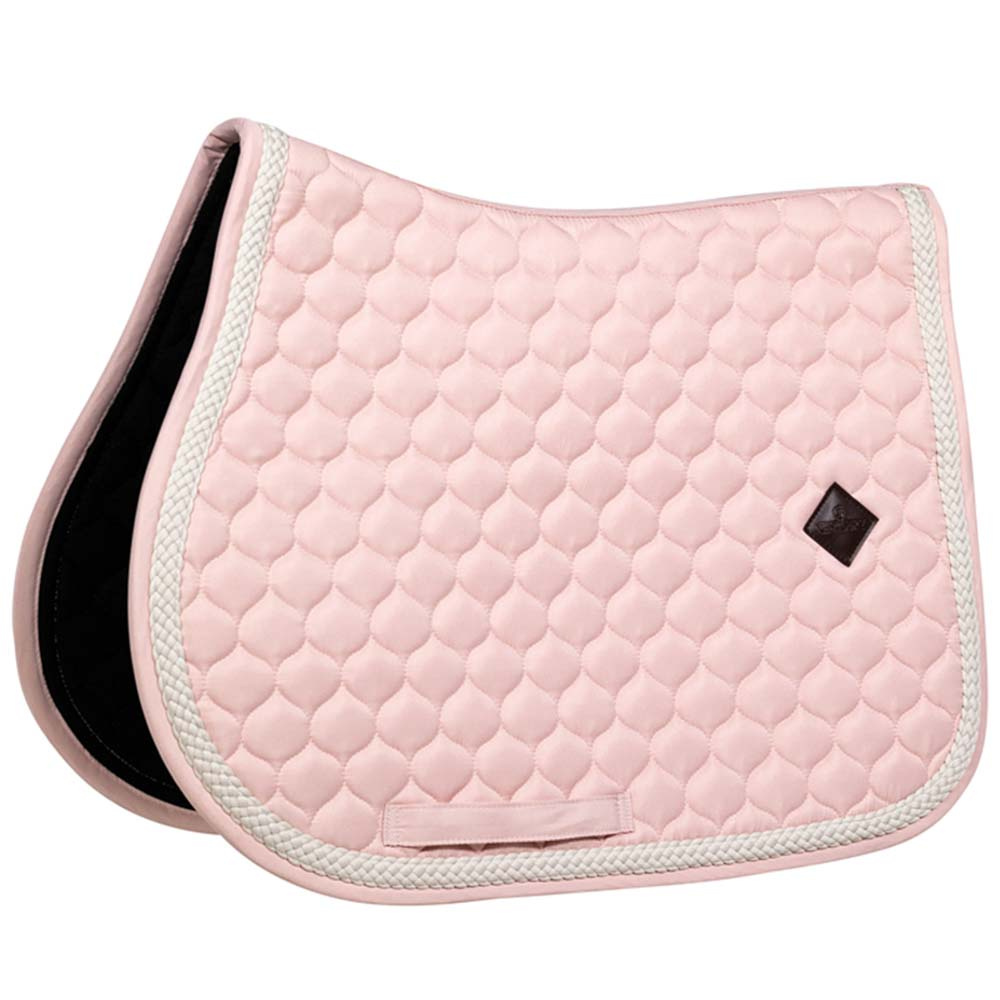 Tapis de selle Plaited Cord Rose pâle