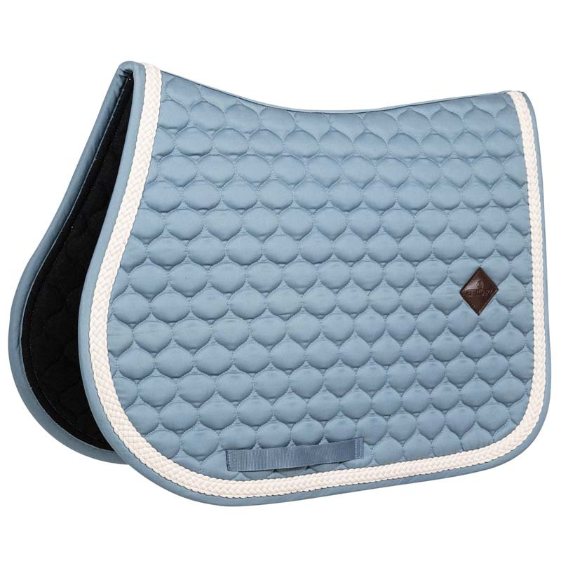Tapis de selle Plaited Cord Bleu Clair