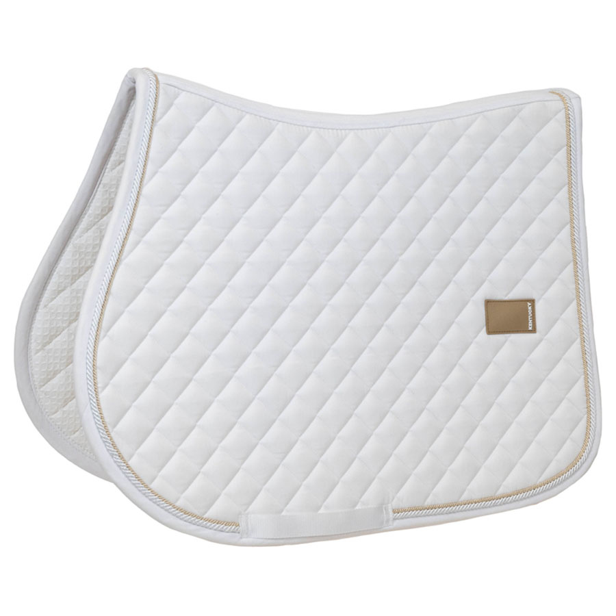 Tapis de selle Diamond Rope Blanc