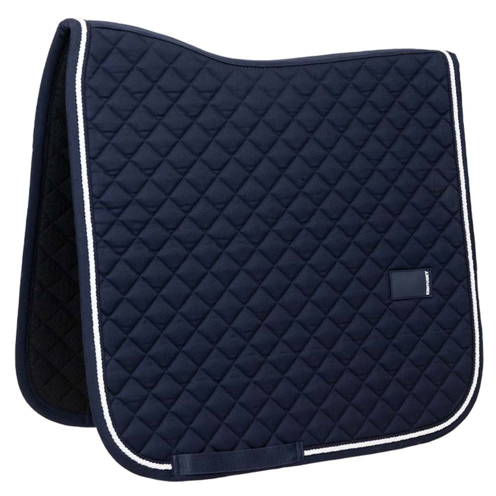 Tapis de selle dressage Diamond Rope Bleu Marine