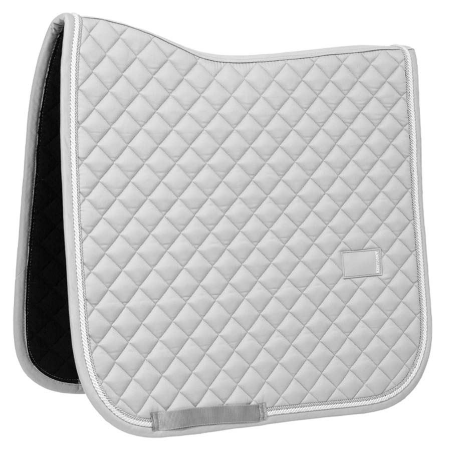 Tapis de selle dressage Diamond Rope Gris
