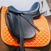 Tapis de selle dressage Diamond Rope Orange Tapis de selle dressage Diamond Rope Orange