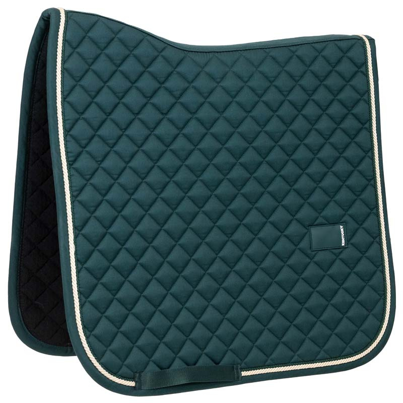 Tapis de selle dressage Diamond Rope Vert
