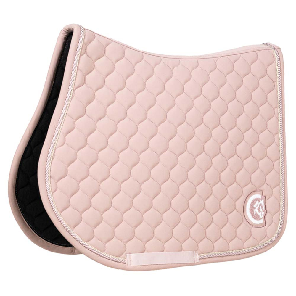 Tapis de selle Onion Quilt 3D Logo Vieux Rose