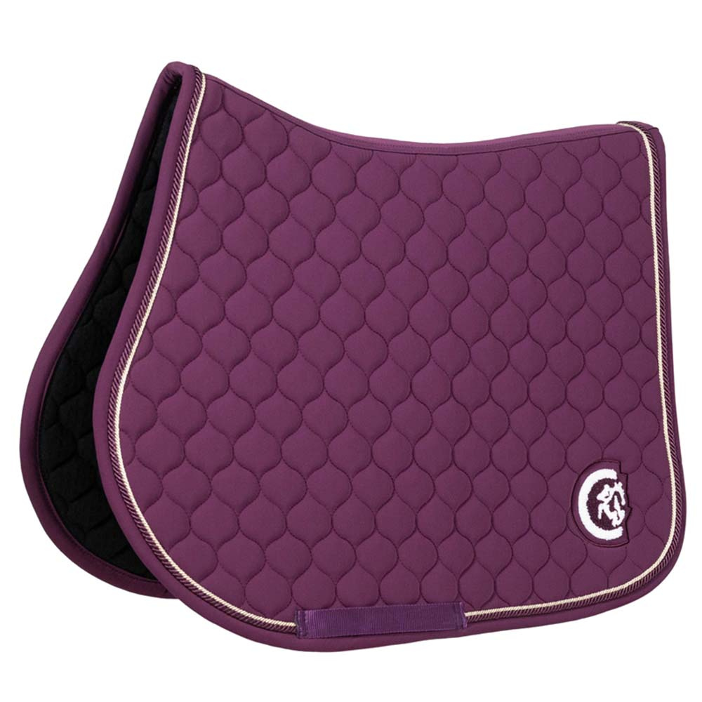 Tapis de selle Onion Quilt 3D Logo Violet