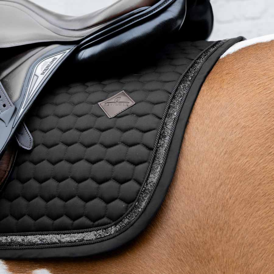 Tapis de selle Glitter Band Noir