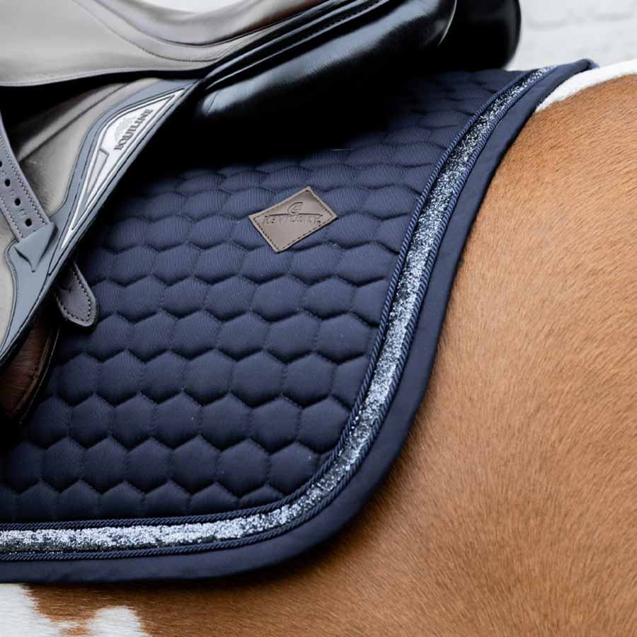 Tapis de selle Glitter Band Bleu Marine