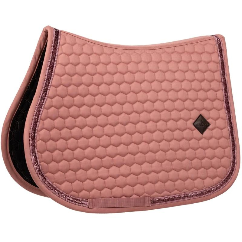 Tapis de selle Glitter Band Rose