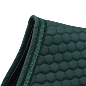 Tapis de selle Glitter Band Vert Émeraude Tapis de selle Glitter Band Vert Émeraude