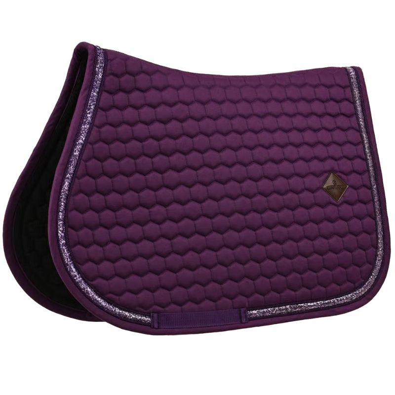 Tapis de selle Glitter Band Violet