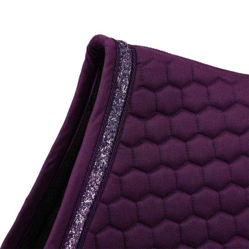 Tapis de selle Glitter Band Violet