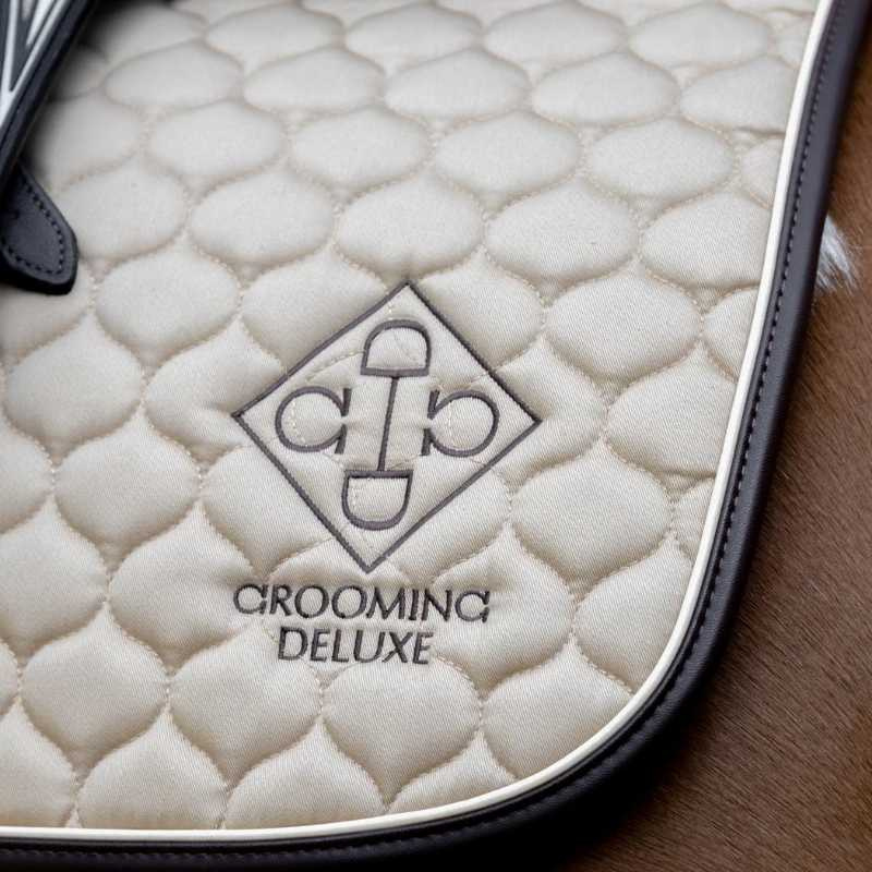 Tapis de selle Grooming Deluxe Beige