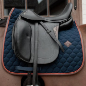 Tapis de selle dressage Onion Quilt Leather Bleu Marine Tapis de selle dressage Onion Quilt Leather Bleu Marine