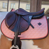 Tapis de selle Onion Quilt Leather Vieux Rose Tapis de selle Onion Quilt Leather Vieux Rose