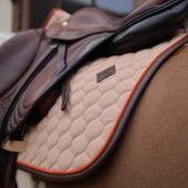 Tapis de selle Onion Quilt Leather Beige Tapis de selle Onion Quilt Leather Beige