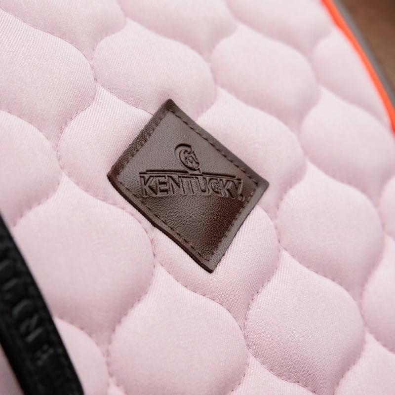 Tapis de selle dressage Onion Quilt Leather Lavender