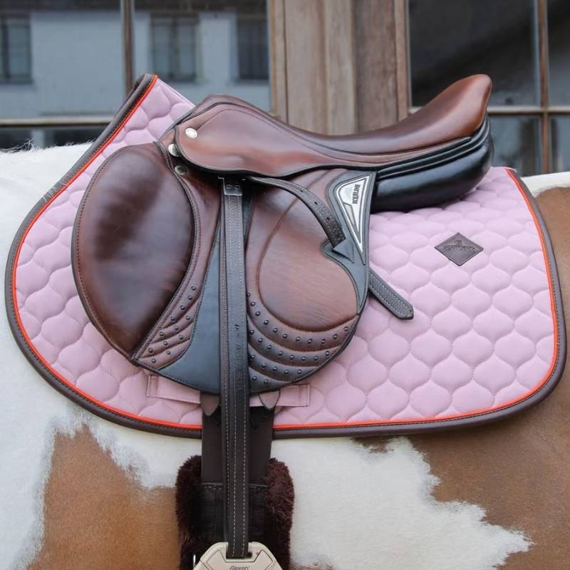 Tapis de selle Onion Quilt Leather Lavender