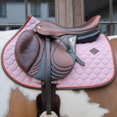 Tapis de selle Onion Quilt Leather Lavender Tapis de selle Onion Quilt Leather Lavender