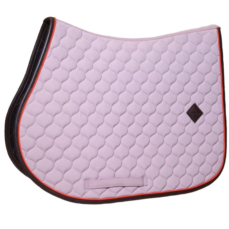 Tapis de selle Onion Quilt Leather Lavender