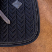 Tapis de selle Velvet Mini Pearls Noir Tapis de selle Velvet Mini Pearls Noir