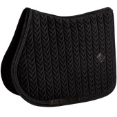 Tapis de selle Velvet Mini Pearls Noir Tapis de selle Velvet Mini Pearls Noir
