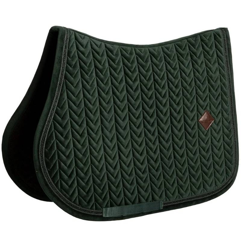 Tapis de selle Velvet Mini Pearls Vert