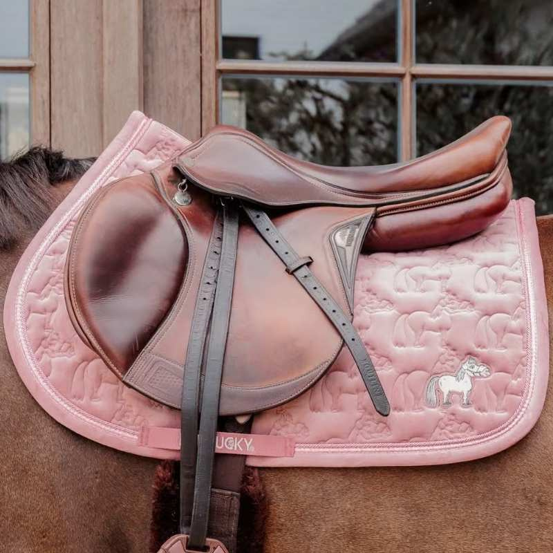 Tapis de selle Velvet Sammy Vieux Rose