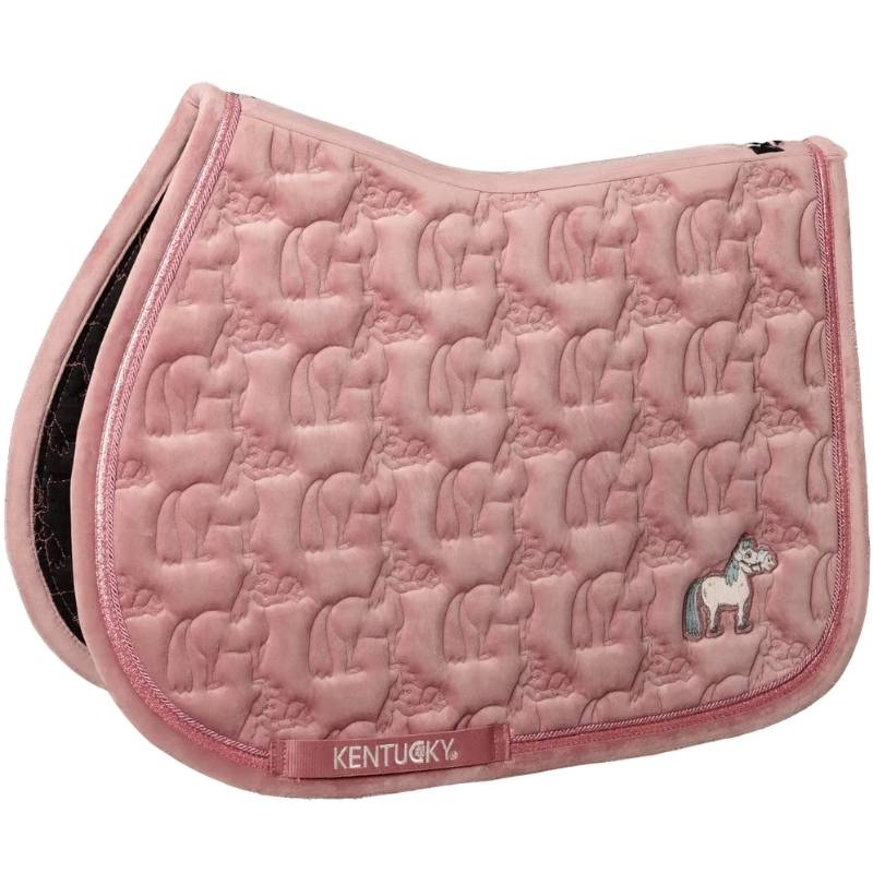 Tapis de selle Velvet Sammy Vieux Rose