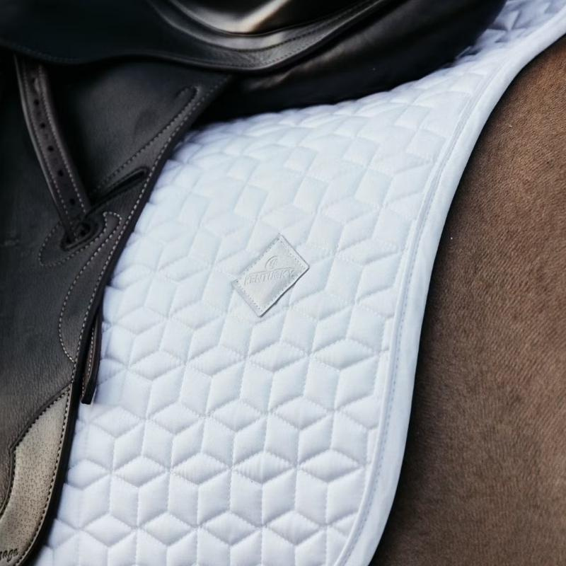 Tapis de selle de dressage Classic Blanc