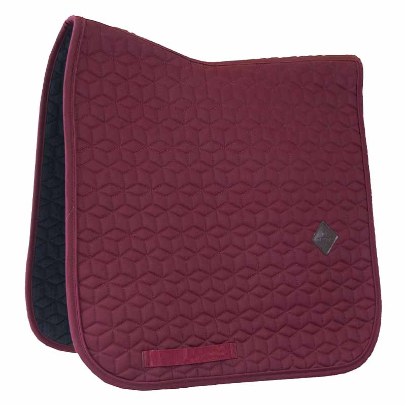 Tapis de selle de dressage Classic Rouge Vin