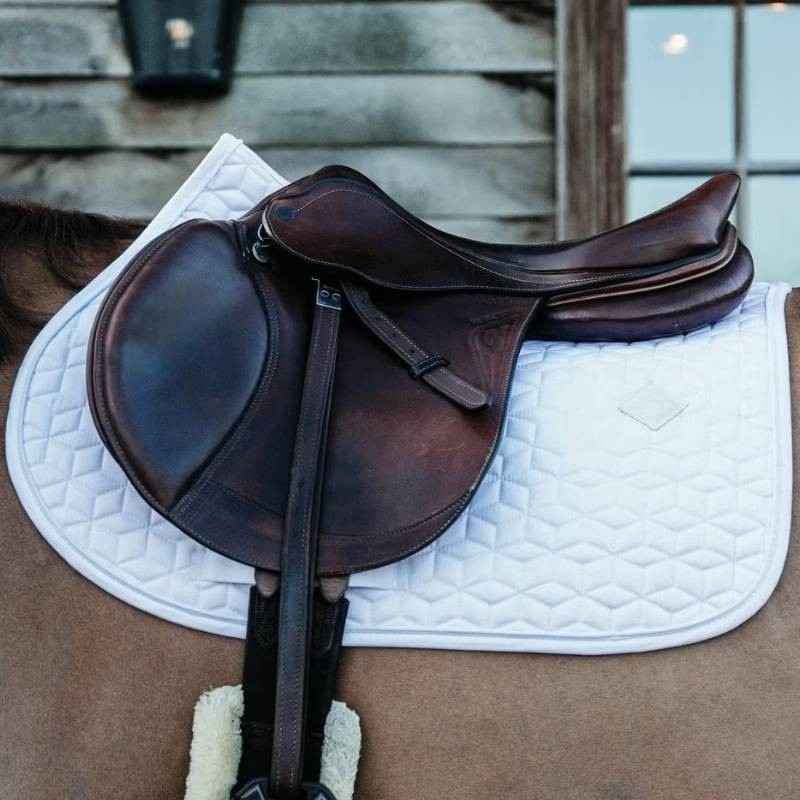 Tapis de selle Classic Blanc