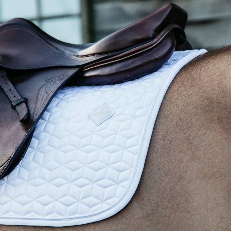 Tapis de selle Classic Blanc