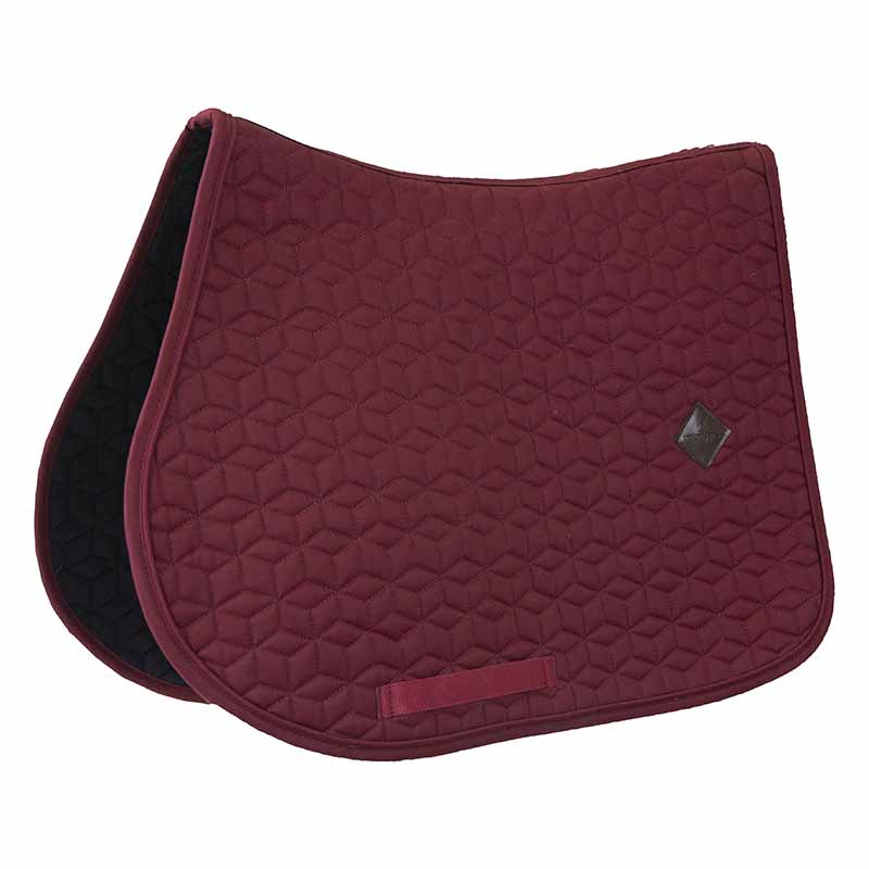 Tapis de selle Classic Rouge Vin