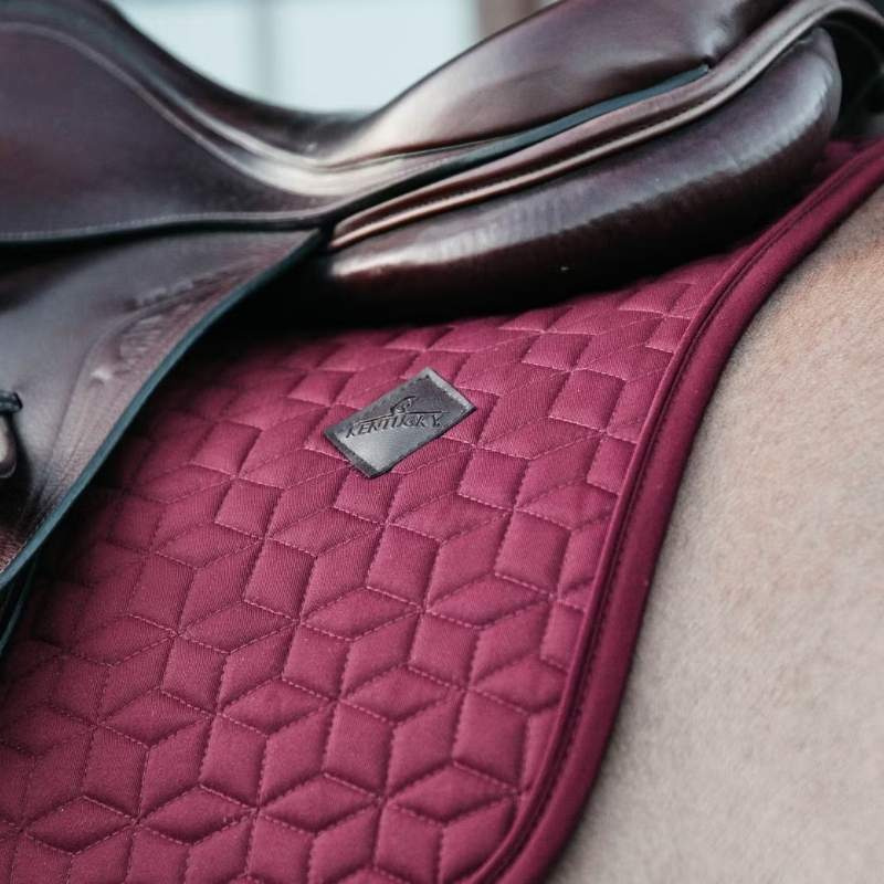 Tapis de selle Classic Rouge Vin