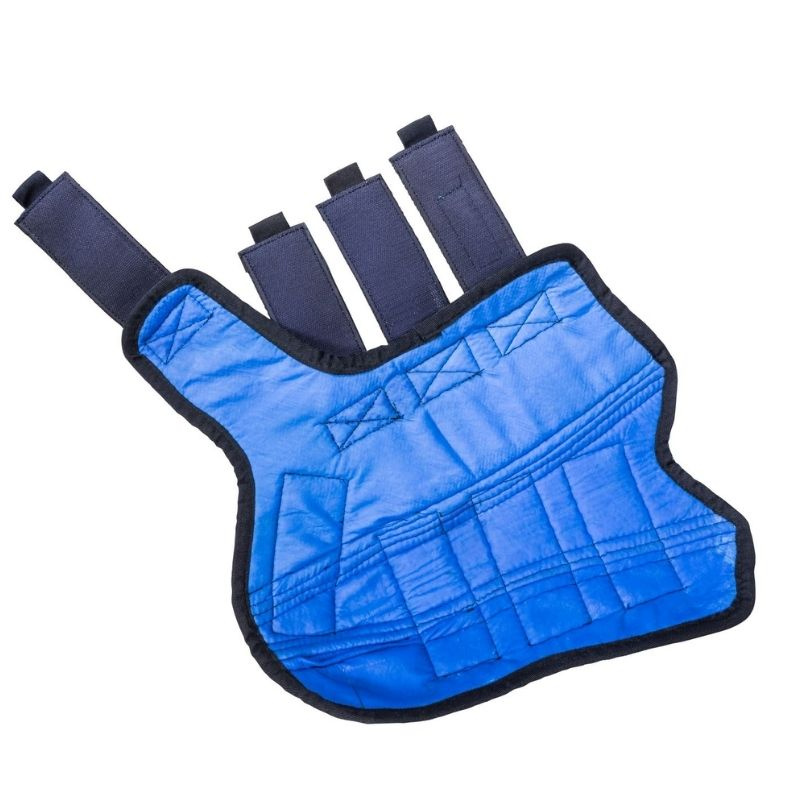 Guêtres d'écurie Quick Wraps Cool on Track 2.0 Bleu