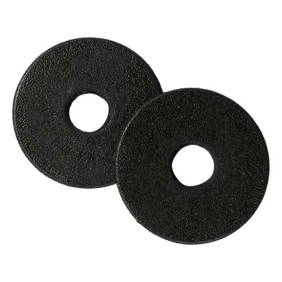 Disques de mors en Silicone Noir