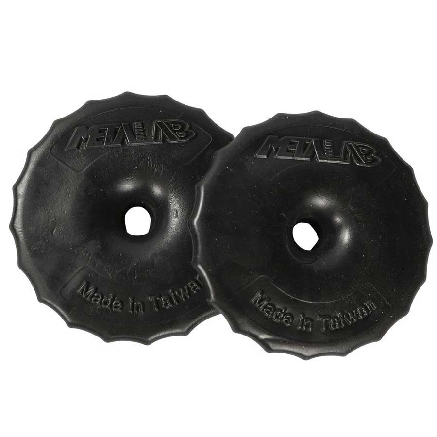 Disques de mors en Silicone Courbé Noir