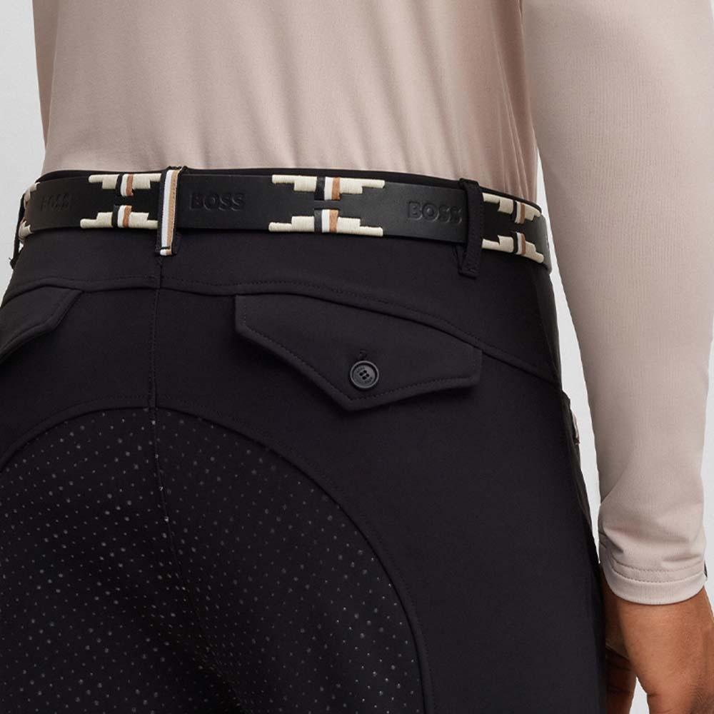Ceinture Polo Signature Noir
