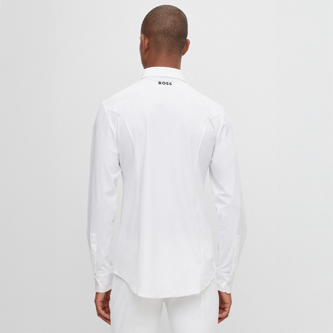 Chemise de compétition homme Norman Blanc