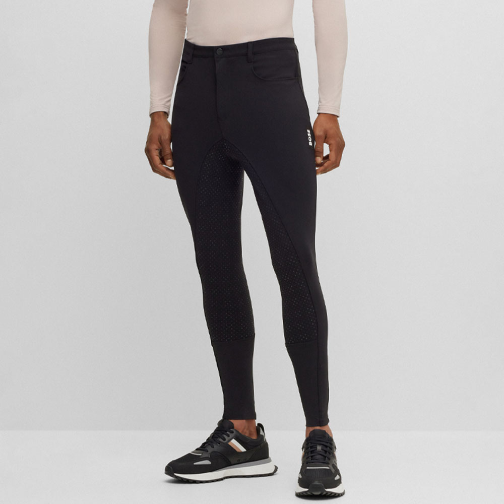Pantalons d'équitation homme Jim Full Grip Noir