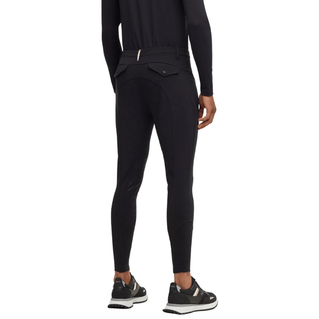 Pantalons d'équitation homme James Knee Grip Noir