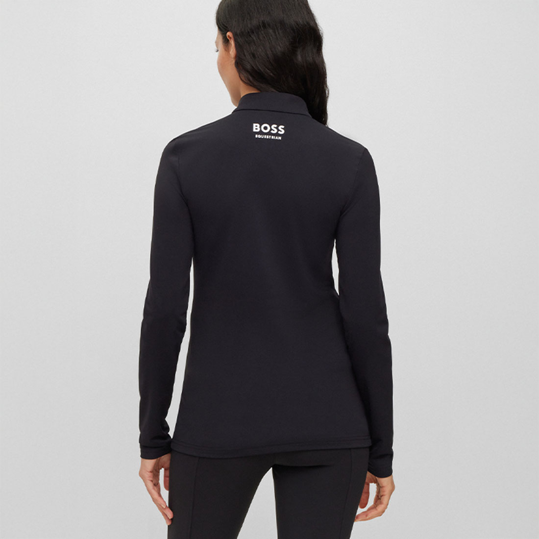 T-shirt fonctionnel Lia Signature Stripe Noir