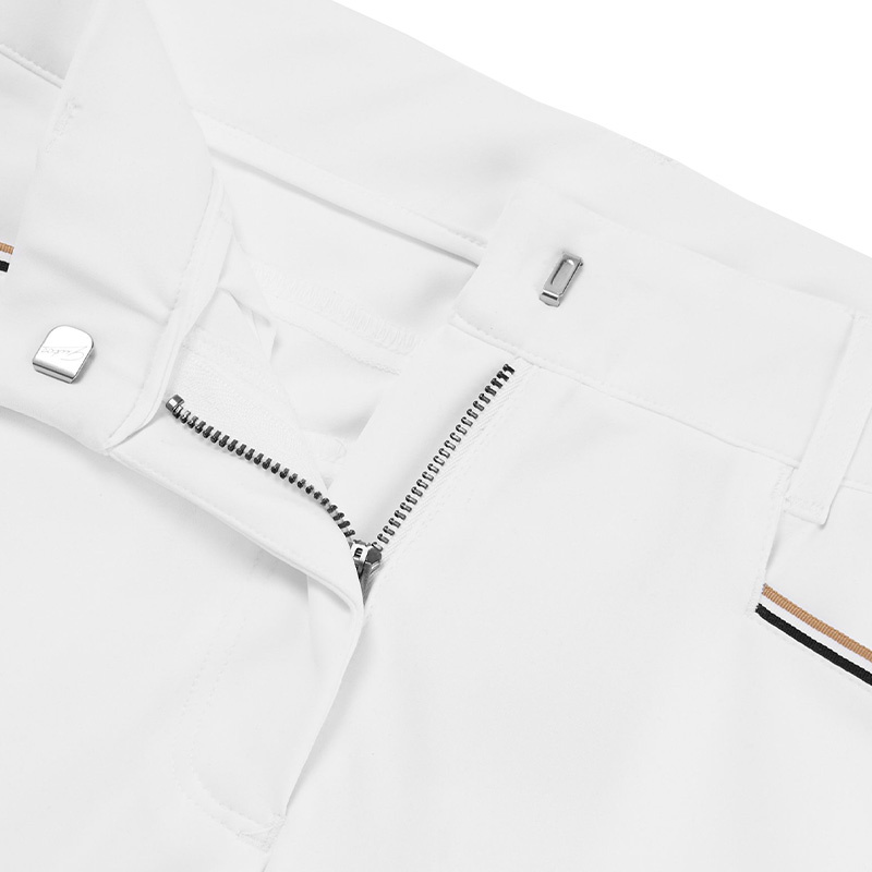 Pantalon d'équitation Heather Full Grip Blanc