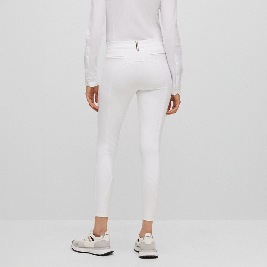 Pantalon d'équitation Hazel Knee Grip Blanc